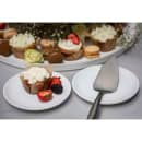 Tablecraft 10515 6" Round Melamine Side Plate - Pulito Collection™, White thumbnail 6