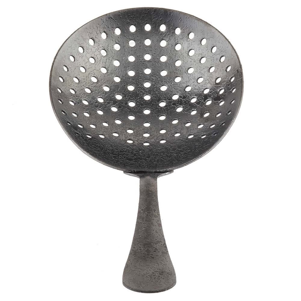 Tablecraft 10557 Julep Strainer - Stainless Steel, Black