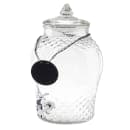 Tablecraft 10699 2 Gallon Round Glass Beverage Dispenser - Clear thumbnail 3