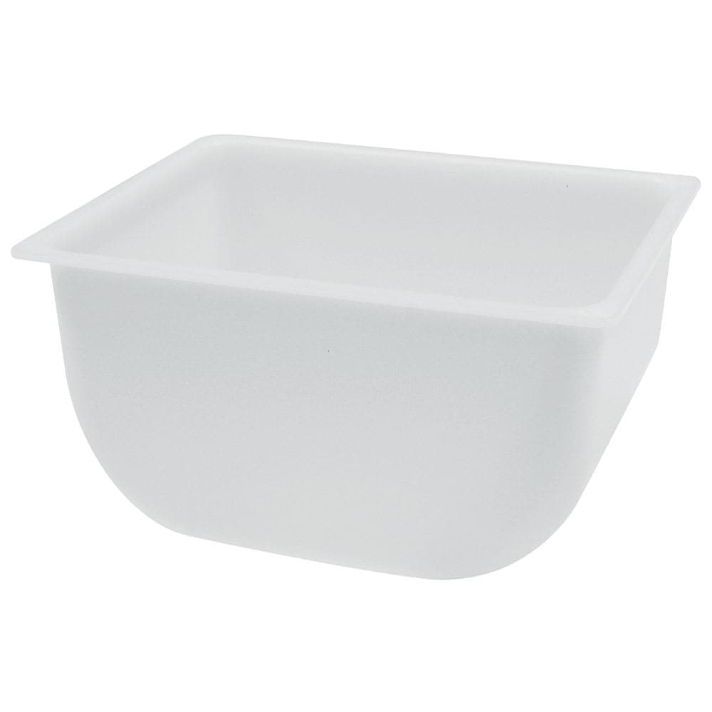 Tablecraft 107 1 Quart Condiment Holder Insert, Plastic,  Fits Model Number 104