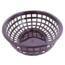 Tablecraft 1074BR Classic Basket - 9 1/4" x 6 " x 1 3/4", Polyethylene, Brown thumbnail 3