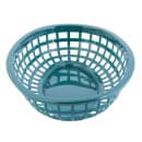 Tablecraft 1074FG Classic Basket - 9 1/4" x 6 " x 1 3/4", Polyethylene, Oval, Forest Green thumbnail 3