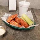 Tablecraft 1074FG Classic Basket - 9 1/4" x 6 " x 1 3/4", Polyethylene, Oval, Forest Green thumbnail 6