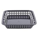 Tablecraft 1079BK Platter Basket - 11 3/4 x 8 1/2 x 1 1/2", Polypropylene, Rectangular, Black thumbnail 3
