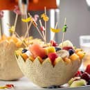 Tablecraft 11204 4 1/2" Bamboo Fruit Pick, Assorted Colors thumbnail 6