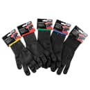 Tablecraft 11208 Small Cut Resistant Glove, Blended Material, Black w/ Yellow Wrist Band thumbnail 5