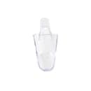 Tablecraft 11401 6 oz Ice Scoop, Polycarbonate, Clear thumbnail 3