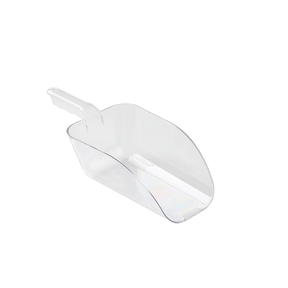 Tablecraft 11404 32 oz Ice Scoop, Polycarbonate, Clear