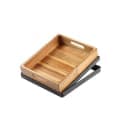 Tablecraft 11447 Display Frame for Gastronorm Crates - 11 1/2" x 13 1/2", Steel, Black thumbnail 6