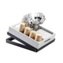 Tablecraft 11447 Display Frame for Gastronorm Crates - 11 1/2" x 13 1/2", Steel, Black thumbnail 8