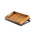 Tablecraft 11448 Display Frame for Gastronorm Crates - 22" x 13 1/2", Steel, Black thumbnail 4