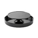 Tablecraft 11490 11 1/2" Round Cake Stand - 4"H, Melamine, Black thumbnail 3