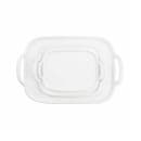 Tablecraft 11493 Rectangular Serving Tray - 14" x 10", Melamine, White thumbnail 5