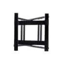 Tablecraft 11520 38" Folding Tray Stand w/ Black Straps, Black thumbnail 4