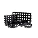 Tablecraft 11696 Rectangular Basket - 20 3/4" x 12 3/4", Steel, Black thumbnail 5