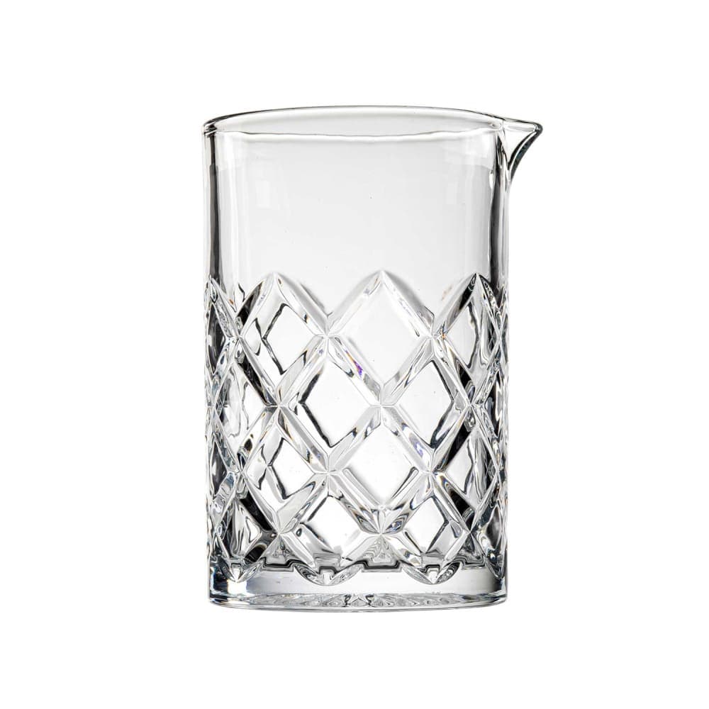 Tablecraft 11697 20 oz Diamond Mixing Glass