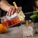 Tablecraft 11697 20 oz Diamond Mixing Glass thumbnail 5