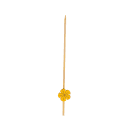 Tablecraft 11761 4 1/2" Bamboo Flowers Pick, Yellow thumbnail 2
