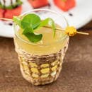 Tablecraft 11761 4 1/2" Bamboo Flowers Pick, Yellow thumbnail 5