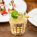 Tablecraft 11761 4 1/2" Bamboo Flowers Pick, Yellow thumbnail 6