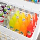 Tablecraft 11796 2 Tier Grab & Go Frame for Half Size Gastronorm Crates - 23 1/2" x 17 3/4", Steel, White thumbnail 7