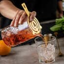 Tablecraft 11815 2 Prong Bar Strainer - Stainless Steel, Gold thumbnail 7