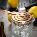 Tablecraft 11820 2 Prong Bar Strainer - Stainless Steel, Bronze thumbnail 6