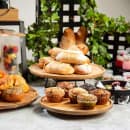 Tablecraft 11828 13" Lazy Susan - Acacia Wood thumbnail 7