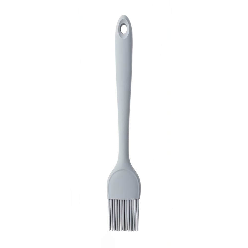 Tablecraft 11841 8 1/4" Basting Brush - Silicone, Gray