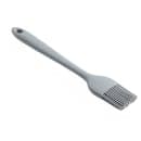 Tablecraft 11841 8 1/4" Basting Brush - Silicone, Gray thumbnail 3