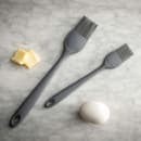 Tablecraft 11841 8 1/4" Basting Brush - Silicone, Gray thumbnail 6