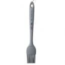 Tablecraft 11842 10 3/4" Basting Brush - Silicone, Gray thumbnail 2