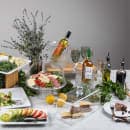 Tablecraft 11885 12 3/4" Round Cake Stand - 5 1/4"H, SAN, Clear thumbnail 7