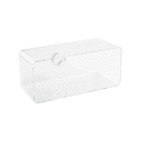 Tablecraft 11887 Cake Cover - 13 1/2" x 6", SAN, Clear thumbnail 3