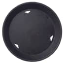 Tablecraft 137512BK 12" Round Platter Basket, Polypropylene, Black thumbnail 3