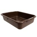 Tablecraft 1529BR Bus Box - 21 1/2" x 15 3/4" x 5", Brown thumbnail 4