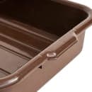 Tablecraft 1529BR Bus Box - 21 1/2" x 15 3/4" x 5", Brown thumbnail 6
