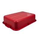 Tablecraft 1529R Bus Box - 21 1/2" x 15 3/4" x 5", Red thumbnail 5