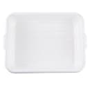 Tablecraft 1529W Bus Box - 21 1/2" x 15 3/4" x 5", White thumbnail 2