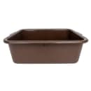 Tablecraft 1537BR Bus Box - 21 1/2" x 15 3/4" x 7", Brown thumbnail 4