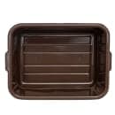 Tablecraft 1537BR Bus Box - 21 1/2" x 15 3/4" x 7", Brown thumbnail 5