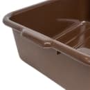 Tablecraft 1537BR Bus Box - 21 1/2" x 15 3/4" x 7", Brown thumbnail 6