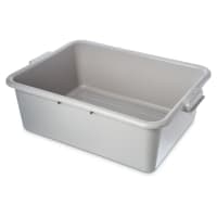 Tablecraft 1537G Bus Box - 21 1/2" x 15 3/4" x 7", Gray thumbnail 7