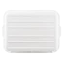 Tablecraft 1537W Bus Box - 21 1/2" x 15 3/4" x 7", White thumbnail 2