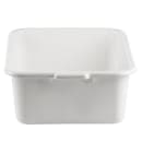 Tablecraft 1537W Bus Box - 21 1/2" x 15 3/4" x 7", White thumbnail 4