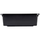 Tablecraft 1557B Bus Box - 21" x 17" x 7", Black thumbnail 3