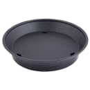 Tablecraft 157510BK 10 1/2" Round Platter Basket w/ Base, Polypropylene, Black thumbnail 2