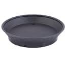 Tablecraft 15759BK 9" Round Food Basket w/ Base, Polypropylene, Black thumbnail 2