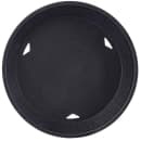 Tablecraft 15759BK 9" Round Food Basket w/ Base, Polypropylene, Black thumbnail 3