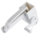 Tablecraft 174 Cheese Grater - Stainless Steel Drum, Plastic, White thumbnail 2